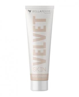 Bella Femme Base Líquida Tons Claros Velvet Skin Cor 01 30ml - 10078-A