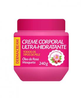 Dermacream Creme Corporal Ultra-Hidratante Óleo de Rosa Mosqueta 240g - 5246